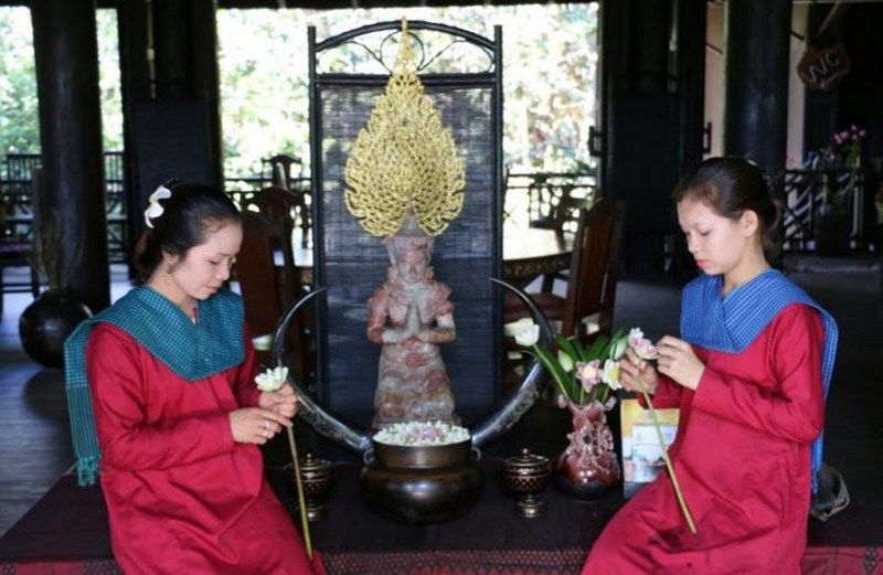 The Bong Thom Homestay Siem Reap Esterno foto